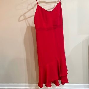 Banana Republic red dress